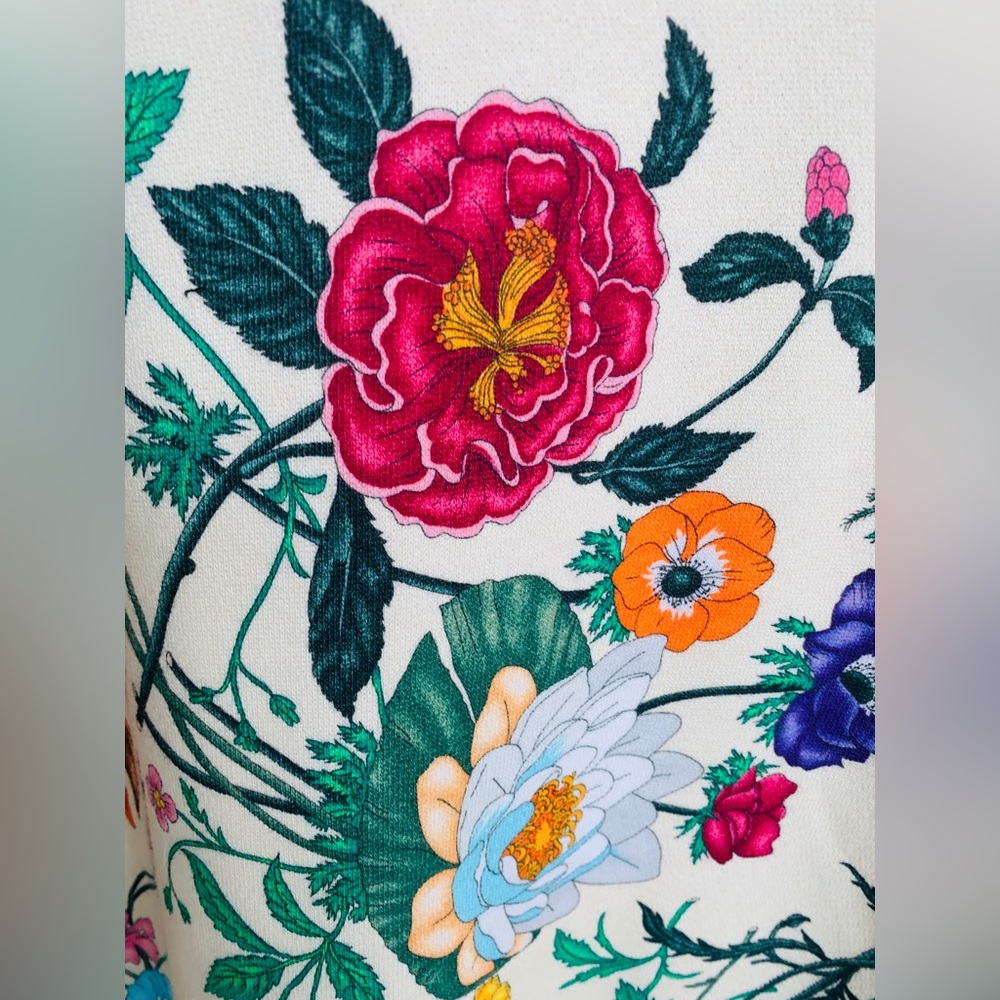 Gucci Floral Print Sweatshirt - Picture 6 of 9